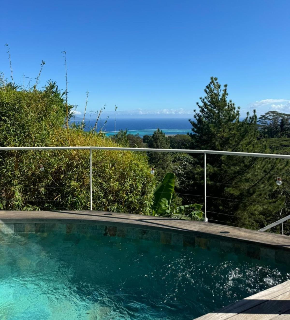Studio Confort Avec Piscine Et Vue Tahiti Punaauia Exteriör bild